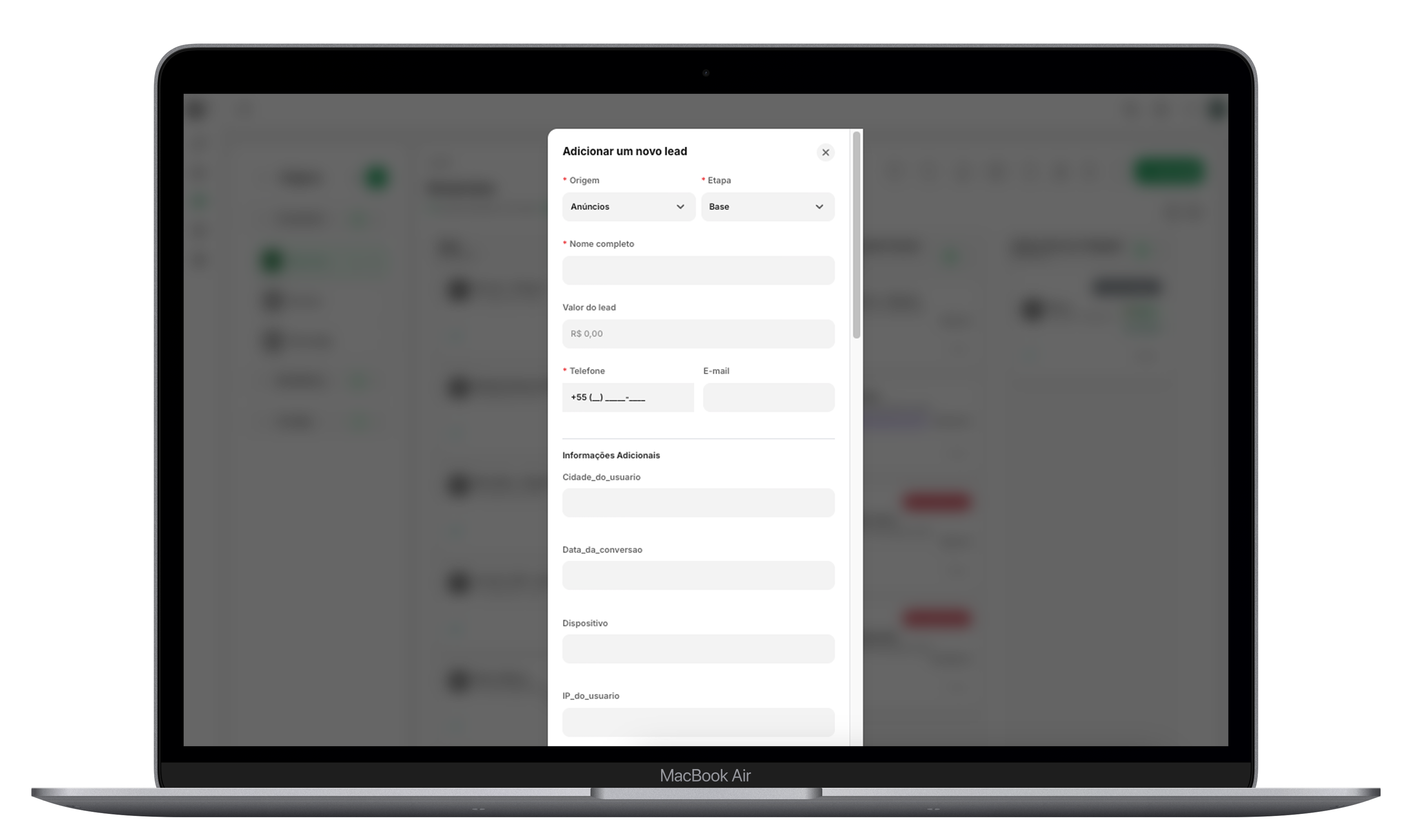 Pipeline Visual (Kanban)