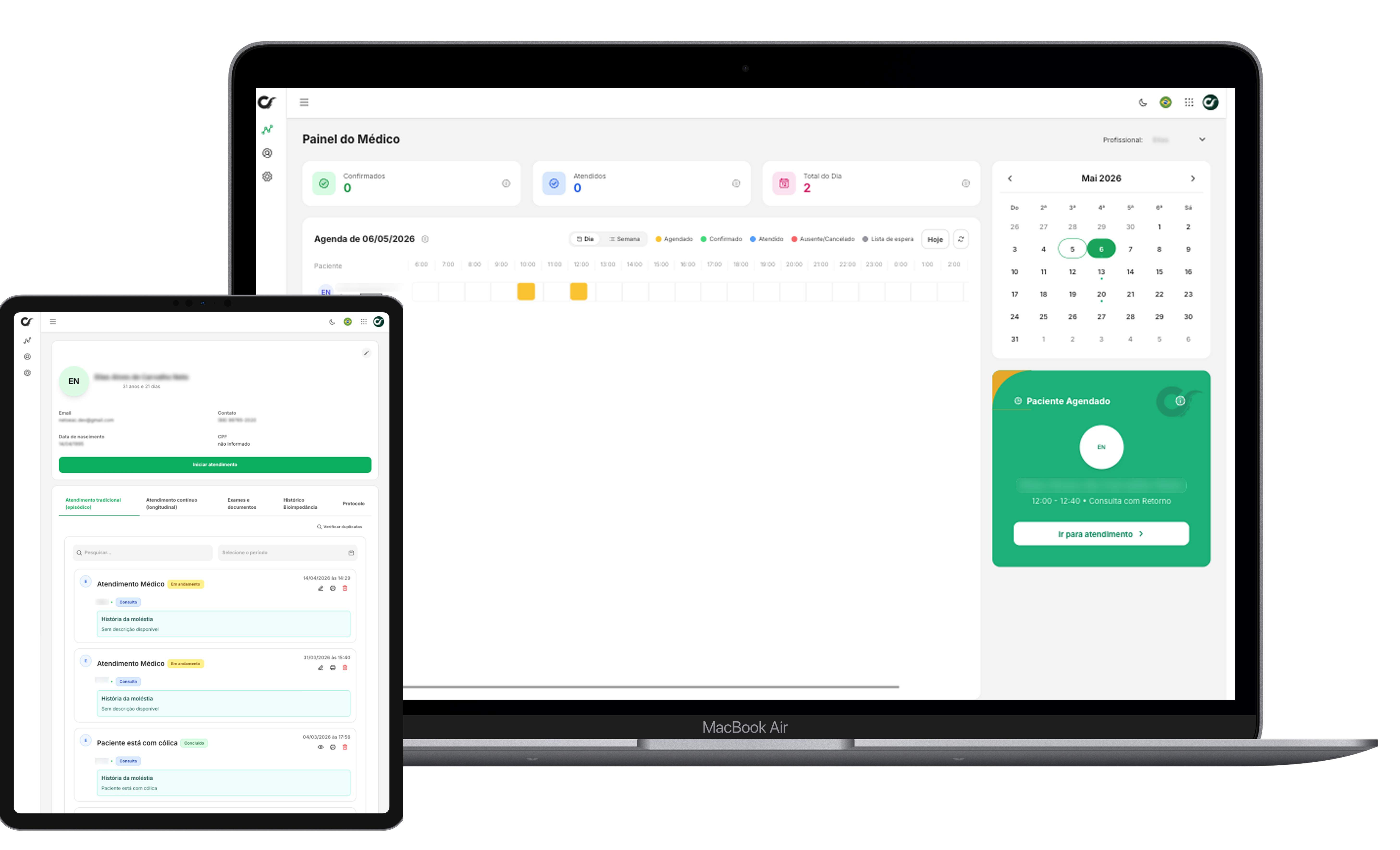 Octor Medical Record Dashboard